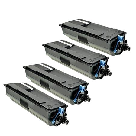 999inks Compatible Quad Pack Utax 4434010010 Black Laser Toner Cartridges