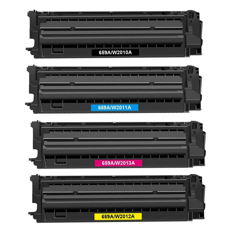 999inks Compatible Multipack HP 659A 1 Full Set Standard Capacity Toner Cartridges