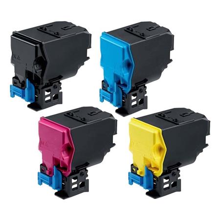 999inks Compatible Multipack Konica Minolta TNP-51K/C/M/Y 1 Full Set Laser Toner Cartridges