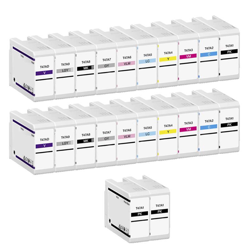 999inks Compatible Multipack Epson T47A1 2 Full Sets + 2 FREE Black Inkjet Printer Cartridge