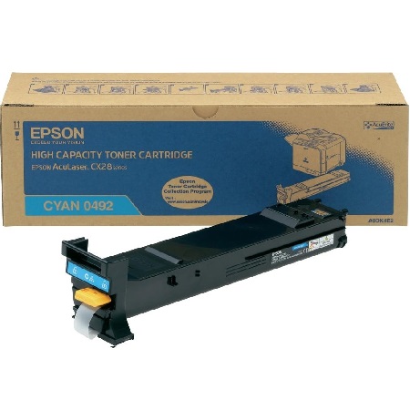 Epson S050492 Cyan Original Toner Cartridge