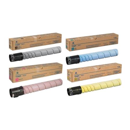 Konica Minolta TN-514 Full Set Original Laser Toner Cartridges