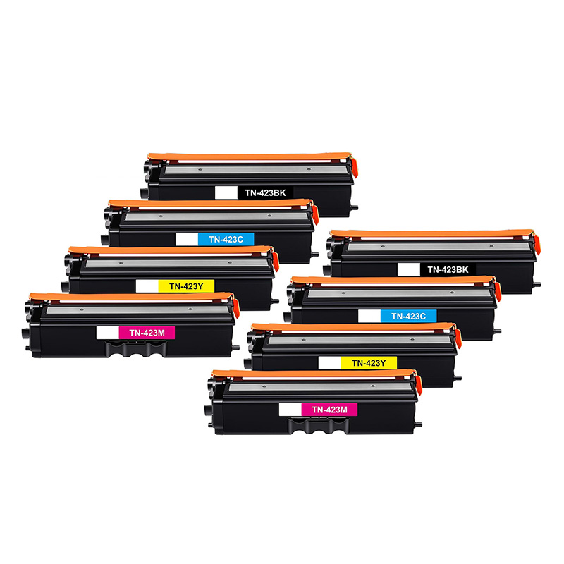 999inks Compatible Multipack Brother TN423 2 Full Sets Laser Toner Cartridges