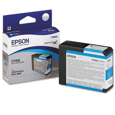 Epson T5802 Cyan Original Ink Cartridge (T580200)
