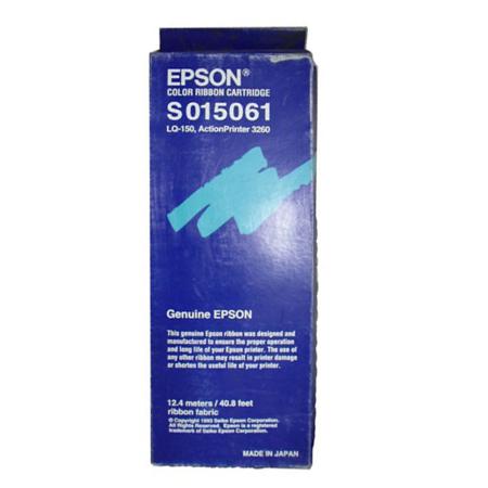 Epson S015061 Colour Original Dot Matrix Fabric Ribbon Cartridge