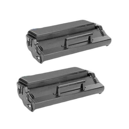 999inks Compatible Twin Pack Lexmark 12S0400 Black Laser Toner Cartridges