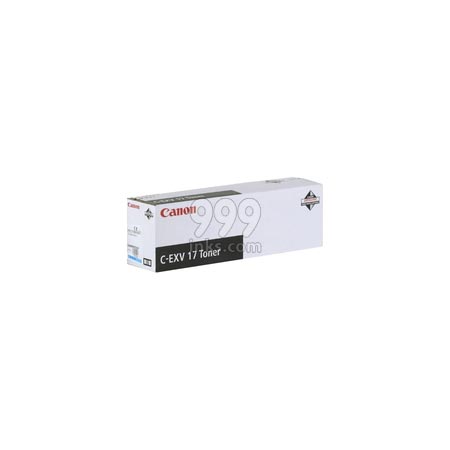 Canon C-EXV17 (0261B002AA) Cyan Original Laser Toner Cartridge