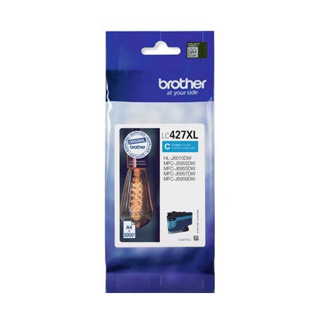 Brother LC427XLC Cyan Original High Capacity Ink Cartridge