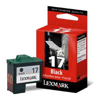 Lexmark No.17 Black Original Moderate Use Ink Cartridge