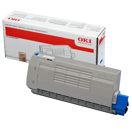 OKI 44318607 Cyan Original Toner Cartridge