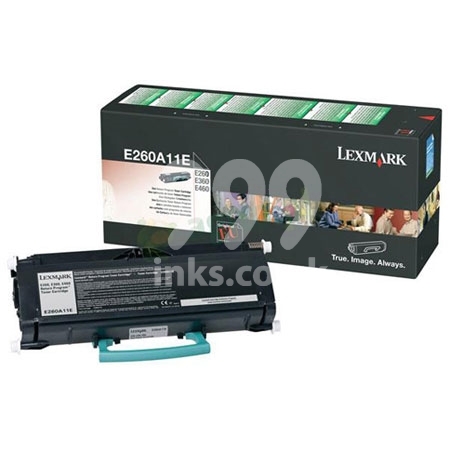 Lexmark E260A11E Black Original Standard Capacity Return Programme Toner Cartridge