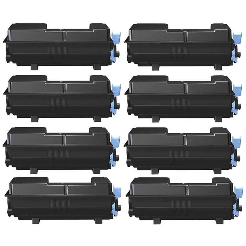 999inks Compatible Eight Pack Kyocera TK-3410 Black Laser Toner Cartridges