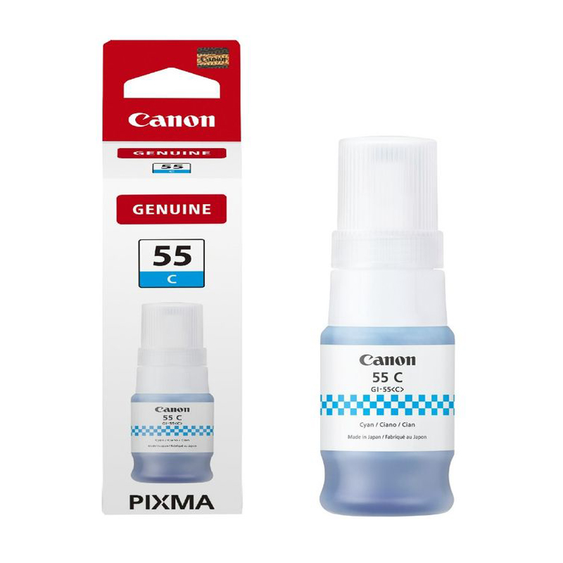 Canon GI-55C (6289C001) Cyan Original Ink Bottle