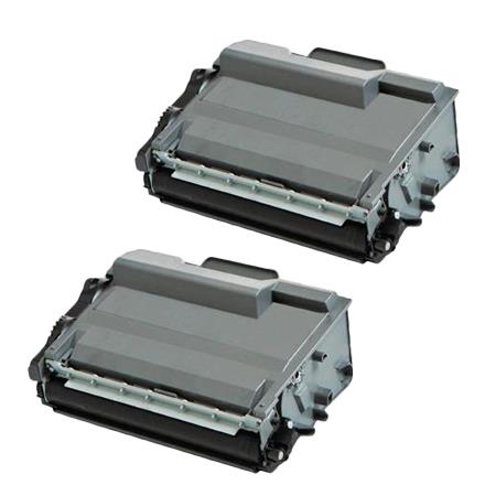 999inks Compatible Twin Pack Brother TN3520 Black High Capacity Laser Toner Cartridges
