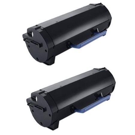 999inks Compatible Twin Pack Dell 593-11167 Black Laser Toner Cartridges