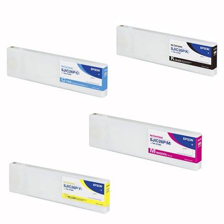 Epson SJIC26 Full Set Original Ink Cartridges