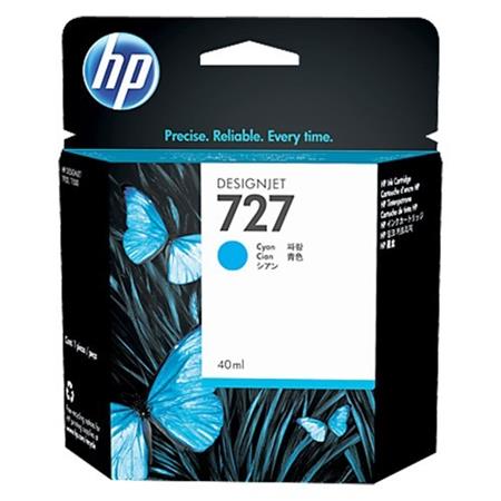 HP 727 Cyan Original Standard Capacity Ink Cartridge