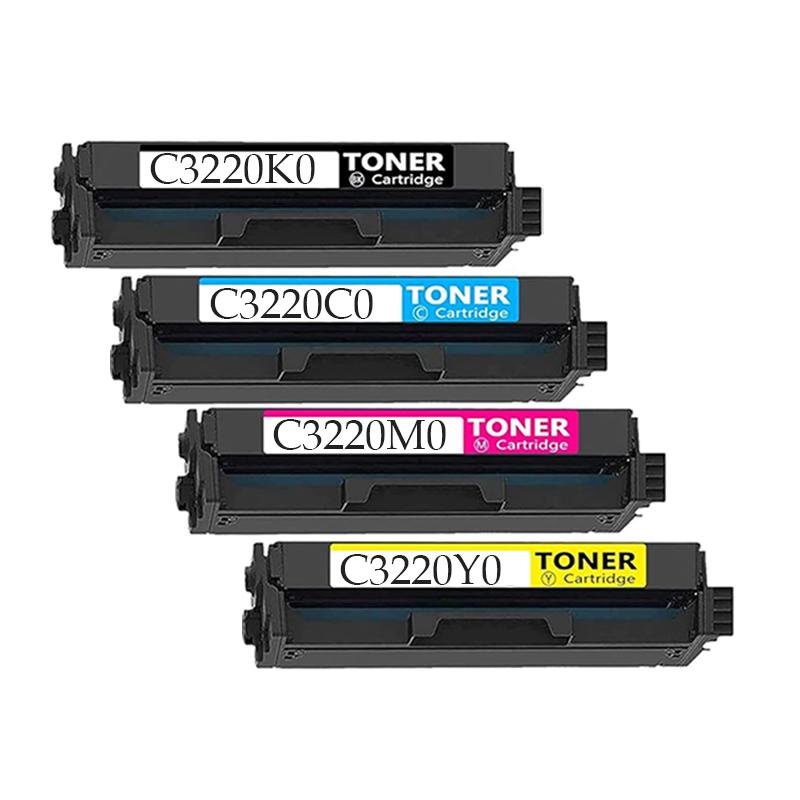 999inks Compatible Multipack Lexmark C3220K0-Y0 1 Full Set Standard Capacity Toner Cartridges