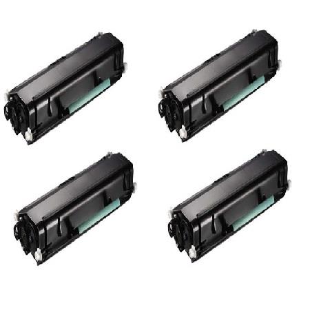 999inks Compatible Quad Pack Dell 593-11055 Black Laser Toner Cartridges