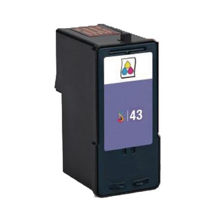 999inks Compatible Colour Lexmark 43 Inkjet Printer Cartridge