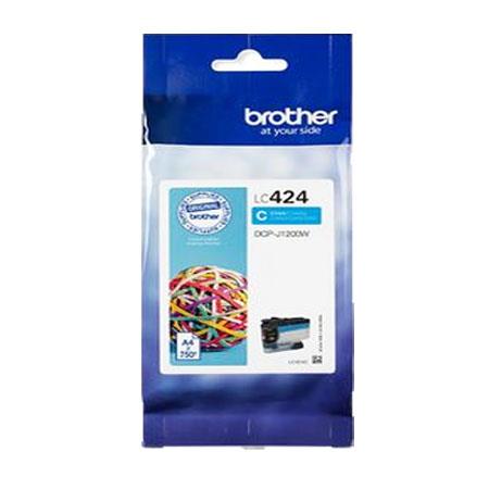 Brother LC424C Cyan Original Ink Cartridge