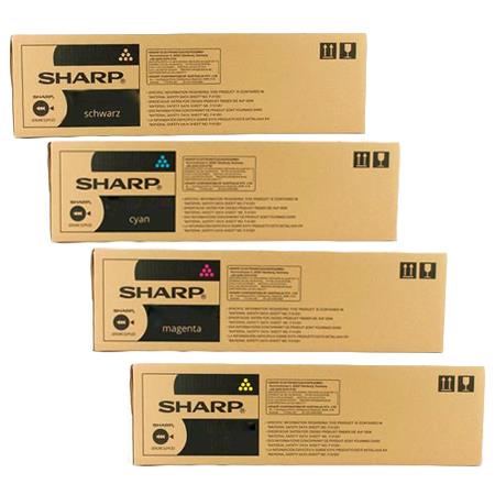 Sharp MX61GTBA/YA Full Set Original Laser Toner Cartridges