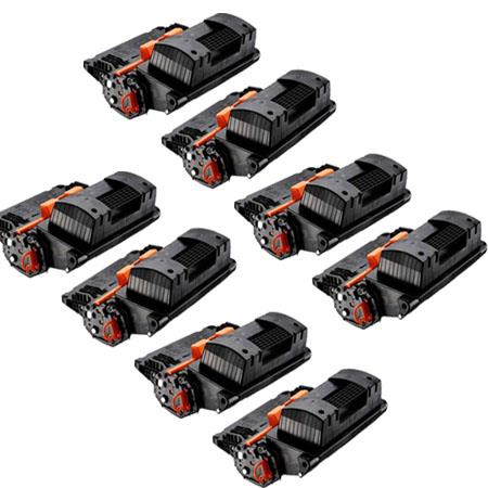 999inks Compatible Eight Pack Canon 039 Black Standard Capacity Laser Toner Cartridges