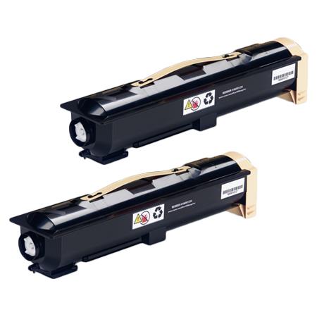 999inks Compatible Twin Pack Xerox 113R00668 Black Laser Toner Cartridges