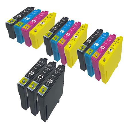 999inks Compatible Multipack Epson 502XLBK/C/M/Y 3 Full Sets + 3 FREE Black Inkjet Printer Cartridges