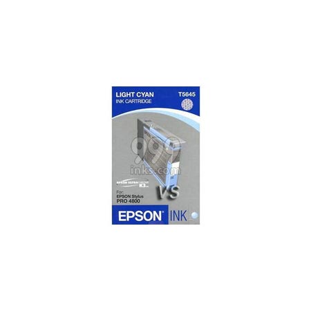 Epson T5645 Light Cyan Original Standard Capacity Ink Cartridge (T564500)