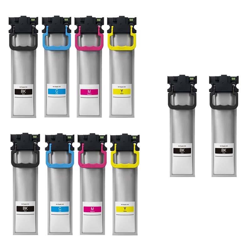 999inks Compatible Multipack Epson T11C1 2 Full Sets + 2 FREE Black Inkjet Printer Cartridges