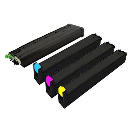 999inks Compatible Multipack Sharp MX-45GTBA/27GTCA/YA 1 Full Set Laser Toner Cartridges