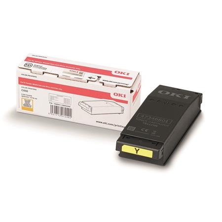 OKI 09006129 Yellow Original Toner Cartridge