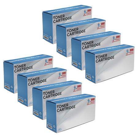 999inks Compatible Eight Pack HP 331A Black Standard Capacity Laser Toner Cartridges