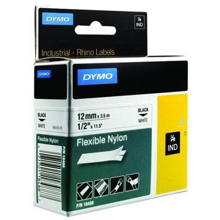 Dymo 18482 (S0718240) Original Label Tape (9mm x 5.5m) Black On White