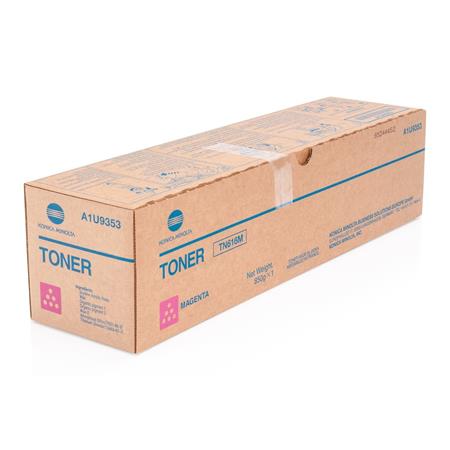 Konica Minolta TN-616M Magenta Original Toner Cartridge (A1U9353)