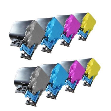 999inks Compatible Multipack Konica Minolta A0X5151/5451 2 Full Sets Standard Capacity Laser Toner Cartridges