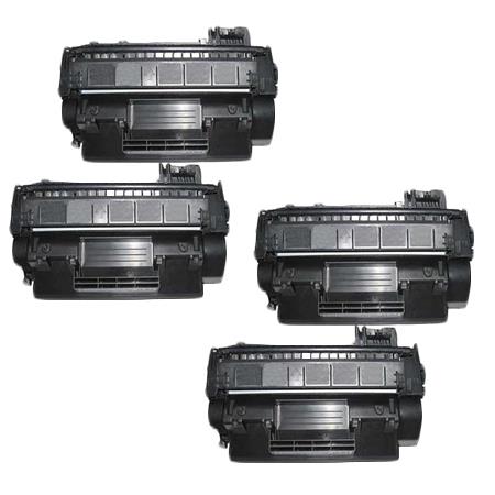999inks Compatible Quad Pack Canon C-EXV40 Black Laser Toner Cartridges