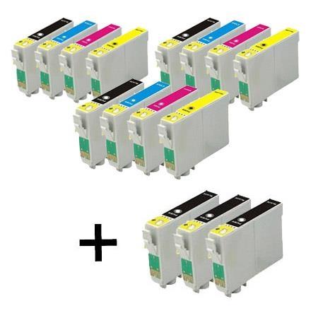 999inks Compatible Multipack Epson T1631 3 Full Sets + 3 FREE Black Inkjet Printer Cartridges
