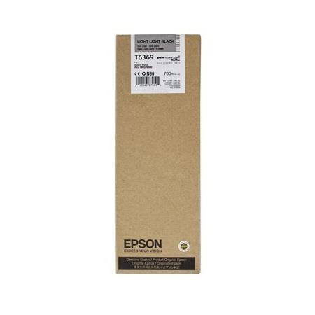 Epson T6369 Light Black Original High Capacity Ink Cartridge (T636900)