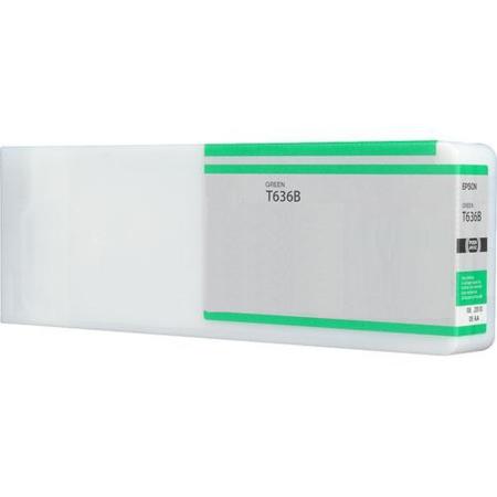 999inks Compatible Green Epson T636B High Capacity Inkjet Printer Cartridge