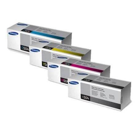 Samsung CLT-504S Full Set Original Laser Toner Cartridges