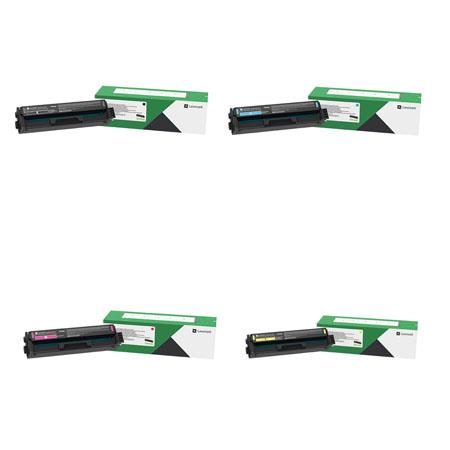Lexmark C340X10/40 Full Set Original High Capacity Toner Cartridges