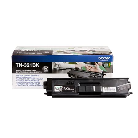 Brother TN321BK Black Original Standard Capacity Toner Cartridge