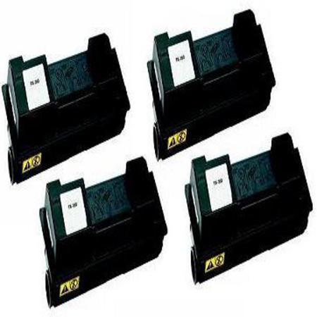 999inks Compatible Quad Pack Kyocera TK-350 Black Laser Toner Cartridges