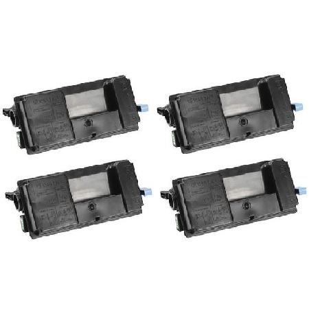 999inks Compatible Quad Pack Kyocera TK-3110 Black Laser Toner Cartridges