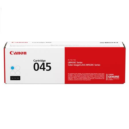 Canon 045 (1241C002) Cyan Original Standard Capacity Toner Cartridge