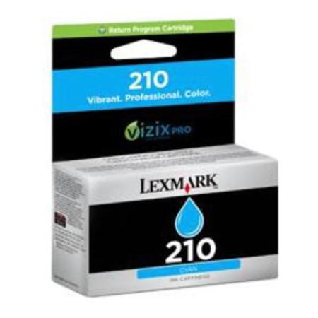 Lexmark No.210 Cyan Original Standard Capacity Return Program Ink Cartridge