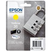 Epson 35 (T3584) Yellow Original DURABrite Ultra Standard Capacity Ink Cartridge (Padlock)