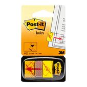 PostIt Index Flags 25mm Sign Here 50 Tab